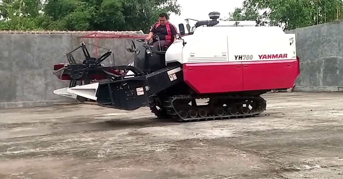 Tìm hiểu về máy gặt đập liên hợp Yanmar YH700: Có nên mua hay không?