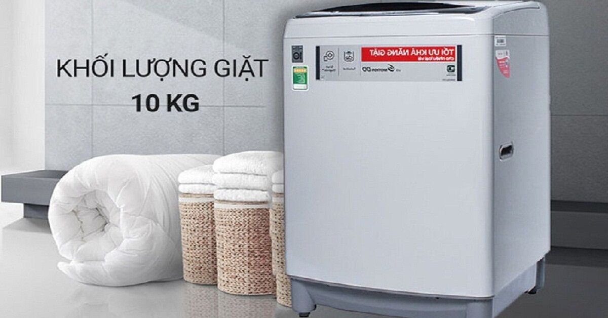 Tìm hiểu về máy giặt LG 10kg và những điều cần biết