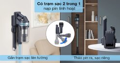 Tìm hiểu về máy hút bụi Samsung VS15A6031R1/SV