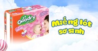 Tìm hiểu về thương hiệu miếng lót sơ sinh Goodry
