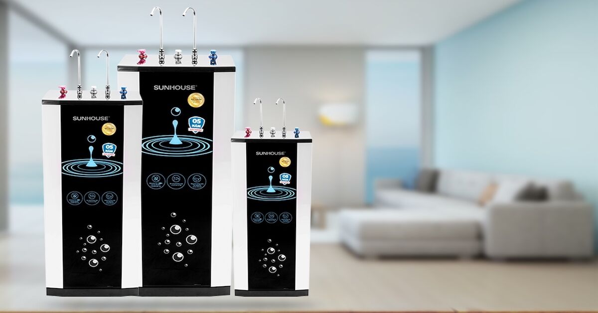 Tìm hiểu về tính năng ưu việt của máy lọc nước Sunhouse shr76210ck 10 lõi
