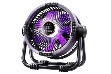 Tiross TS2285 pin dùng tới 15 giờ, quạt tích điện tuần hoàn làm mát đa năng