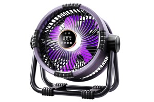 Tiross TS2285 pin dùng tới 15 giờ, quạt tích điện tuần hoàn làm mát đa năng