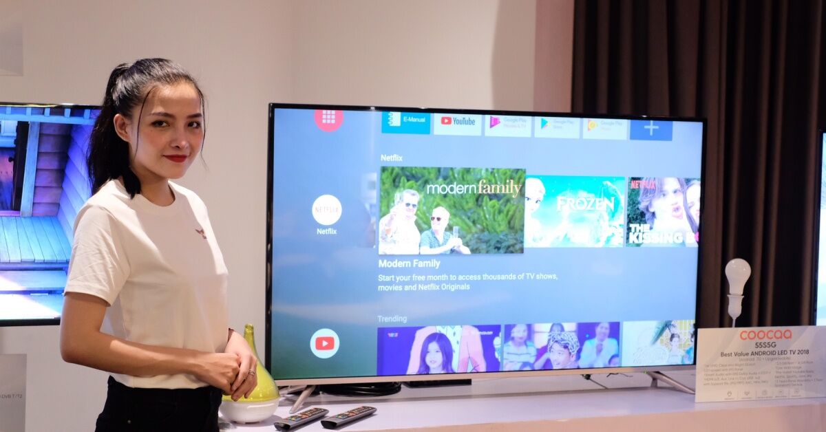 Tivi Coocaa 40s5g có những ưu điểm vượt trội gì so với các dòng tivi khác?