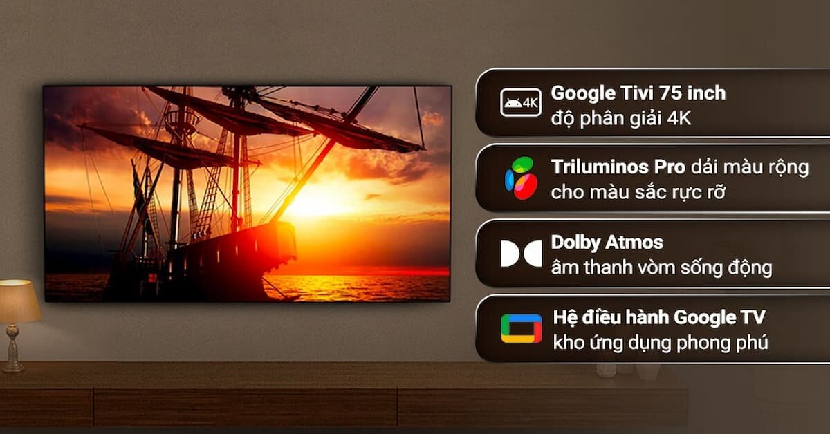 Tivi màn hình 75 inch Sony KD-75X85K giá còn 26 triệu đồng có nên mua không?