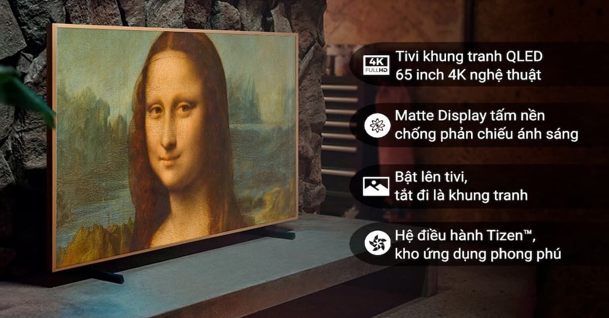 Tivi Samsung The Frame 65'' 65LS03B giá đắt nhưng có nên mua?