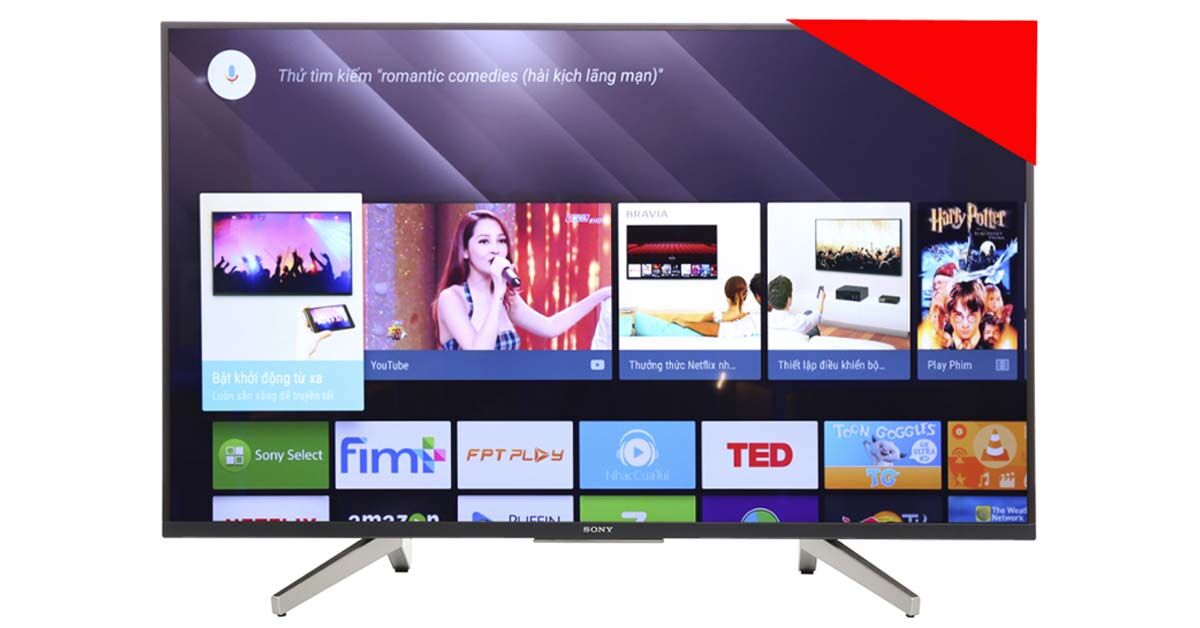 Tivi Sony KD-49X8500F - smart tivi chất lượng tốt, hợp túi tiền