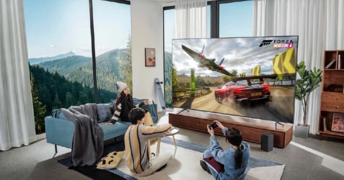 Tivi Xiaomi Redmi Max 100 inch chơi game có ổn không?