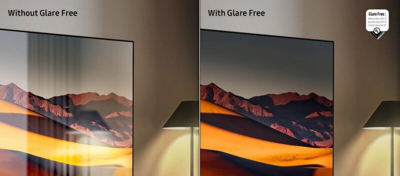 Lớp phủ mờ Glare Free