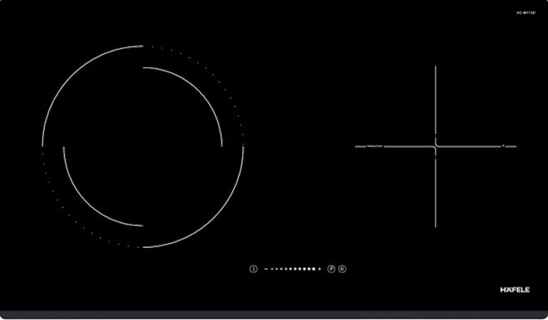 Bếp âm Hafele HC-M772D (536.61.695) có thiết kế lắp âm sang trọng với 2 vùng nấu 2 món cùng lúc.