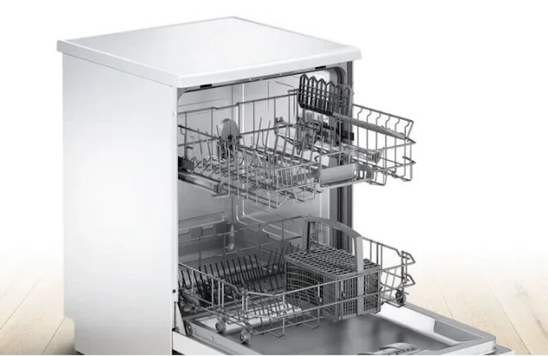 Máy rửa bát độc lập 13 bộ Bosch SMS25AW00E sấy khô hoàn hảo, tiết kiệm năng lượng tối ưu