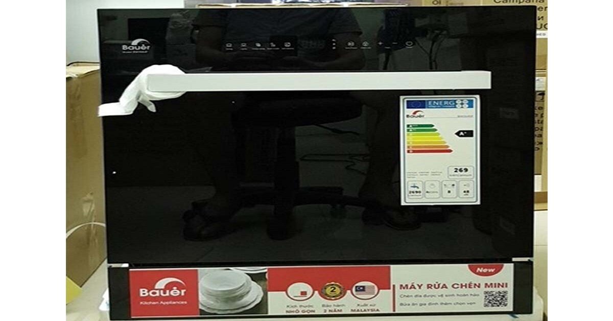 Tổng hợp 3 mẫu máy rửa bát Bauer dưới 15 triệu chất lượng