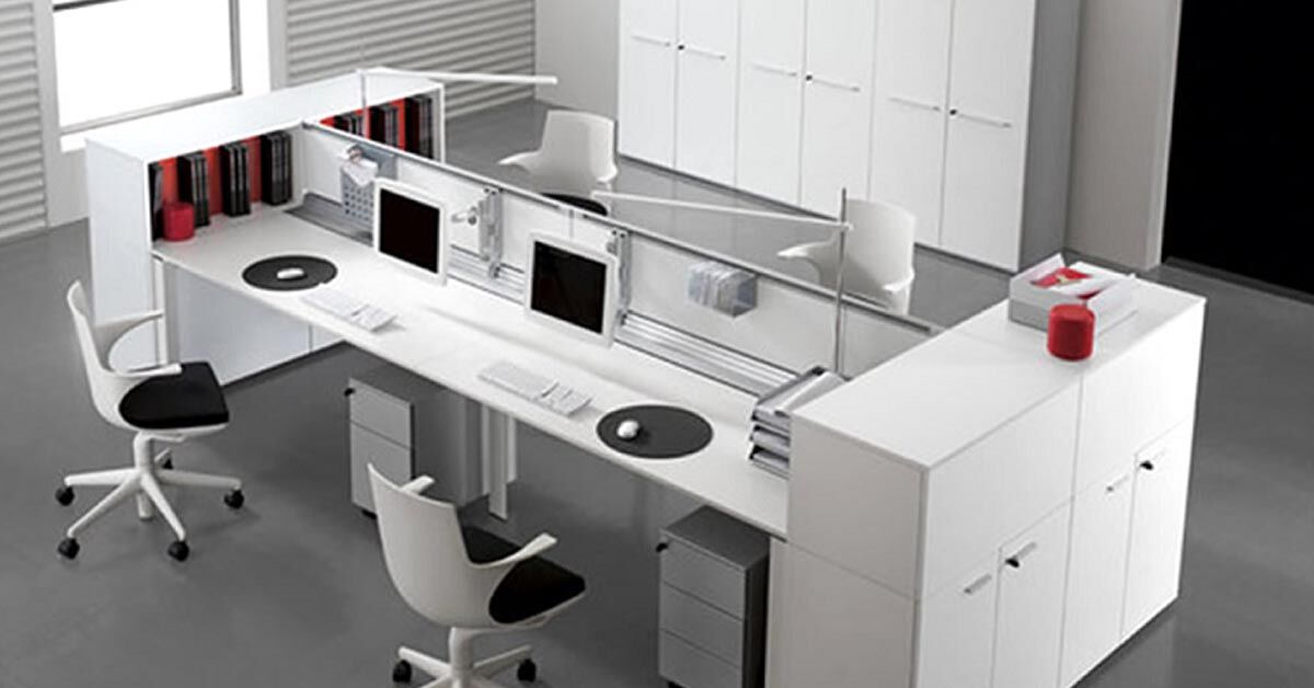 Tổng hợp các mẫu bàn làm việc văn phòng đẹp nhất hiện nay