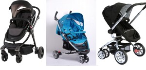 Tổng hợp giá các loại xe đẩy cho bé thương hiệu Babylove Nhật Bản