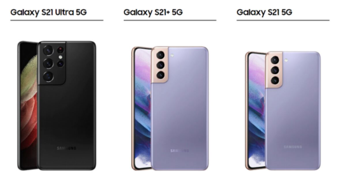 Tổng hợp giá điện thoại Samsung S21, S21+, S21 Ultra thời điểm hiện tại