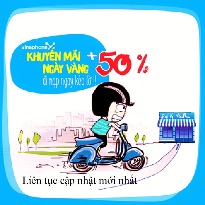 Tổng hợp khuyến mãi nạp thẻ mạng Vinaphone trong tháng 10/2015
