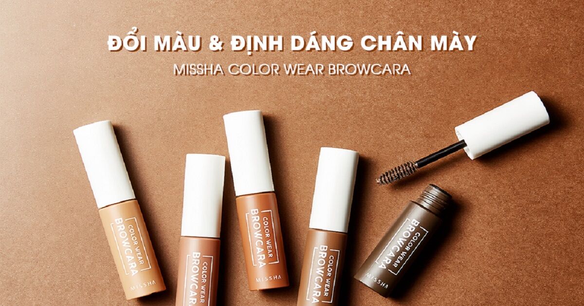 Tổng hợp TOP 4 mascara lông mày được săn đón nhất hiện nay