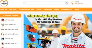 Tổng kho máy xây dựng Minh Long - Nhà phân phối số 1