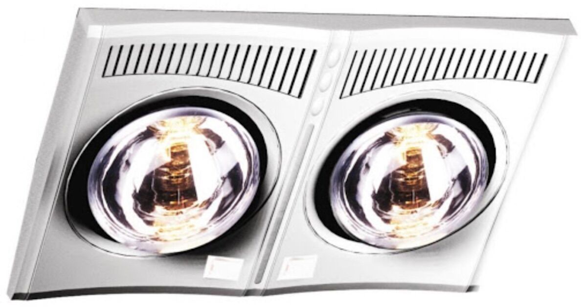 Top 2 model đèn sưởi nhà tắm Hans 2 bóng được nhiều người quan tâm