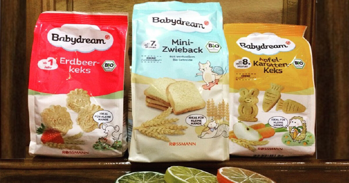TOP 3 bánh ăn dặm cho bé 7 tháng tốt nhất