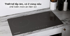 Top 3 bếp từ 2 vùng nấu Sunhouse có giá từ 2,5 - 3,5 triệu được ưa chuộng