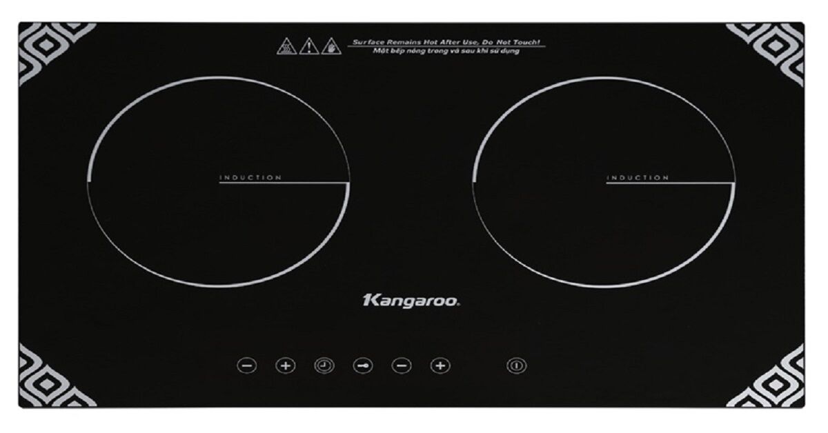 Top 3 bếp từ âm đôi Kangaroo tầm giá dưới 5 triệu đồng được ưa chuộng hiện nay