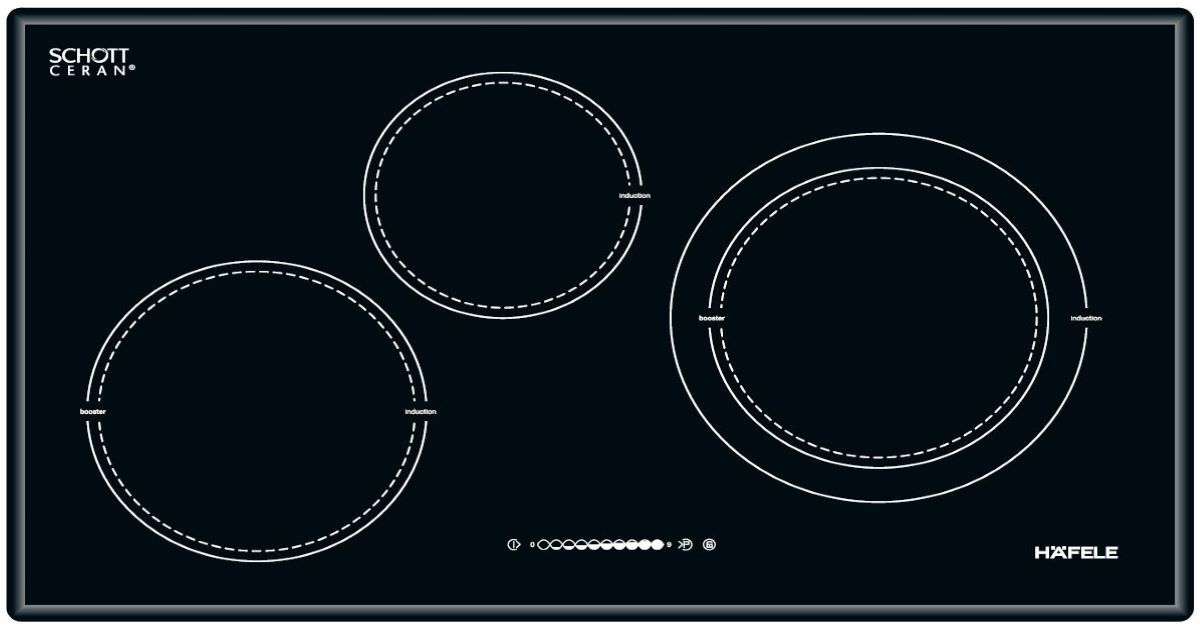 Top 3 bếp từ Hafele 3 vùng nấu tốt nhất 2023