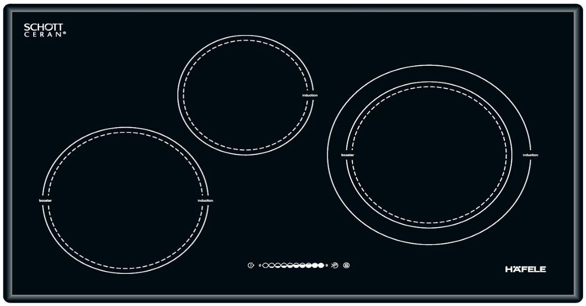 Top 3 bếp từ Hafele 3 vùng nấu tốt nhất 2023