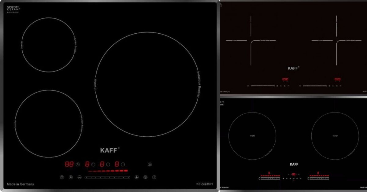 Top 3 bếp từ Kaff với thiết kế đẳng cấp và độc đáo