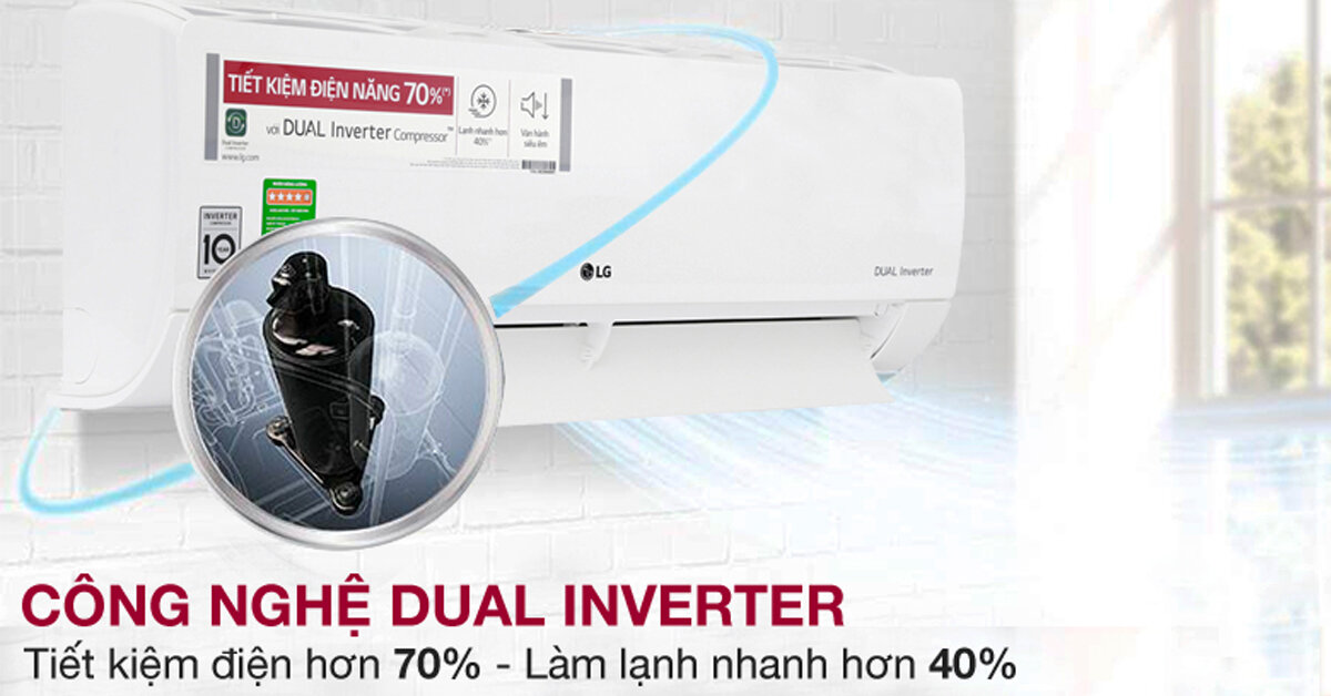 Top 3 chiếc điều hòa LG 9000BTU inverter được nhiều người mua nhất 2019