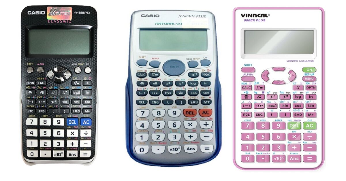 Top 3 chiếc máy tính cầm tay chất lượng cho học sinh trong kì thi THPT Quốc Gia năm 2023