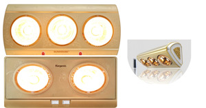 Top 3 đèn sưởi nhà tắm giá rẻ dưới 1 triệu vnđ nên mua trong mùa đông