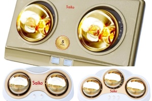 Top 3 đèn sưởi nhà tắm Saiko nên mua hiện nay 2024