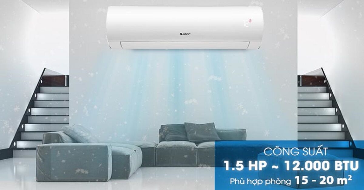 Top 3 điều hòa Gree Inverter 1.5HP bán chạy nhất tháng 3/2023