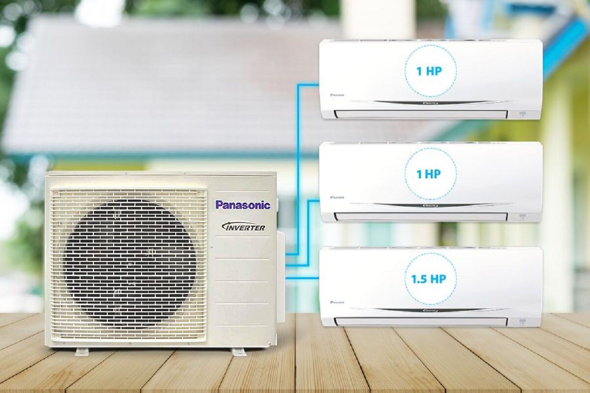 Top 3 điều hòa Multi 1 nóng 3 lạnh Panasonic chất lượng tốt đáng mua hiện nay