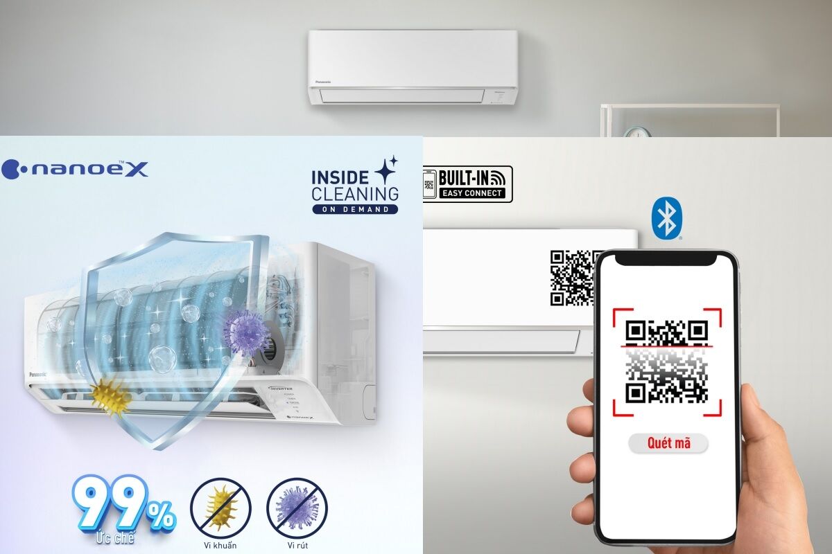 TOP 3 điều hòa Panasonic 12000 BTU mới năm 2024, "đắt nhưng xắt ra miếng"