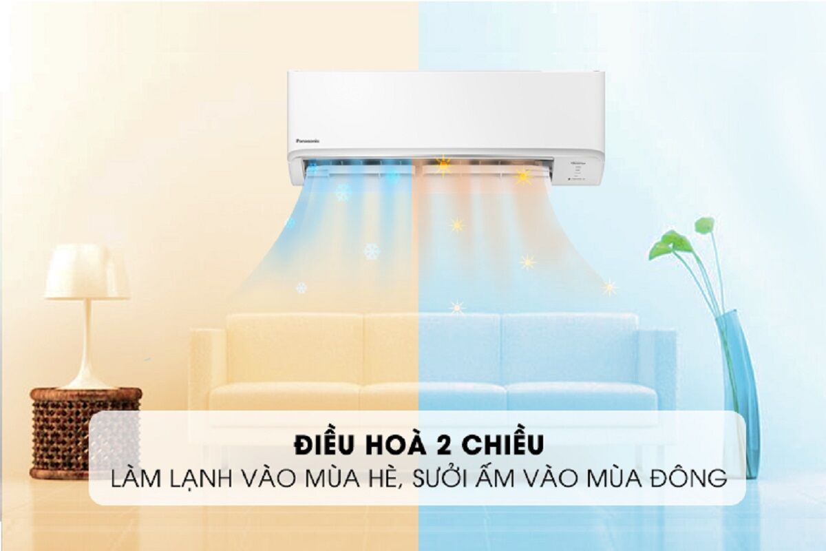 TOP 3 điều hòa Panasonic 2 chiều 12000 BTU giá rẻ chỉ từ 7.9 triệu đồng