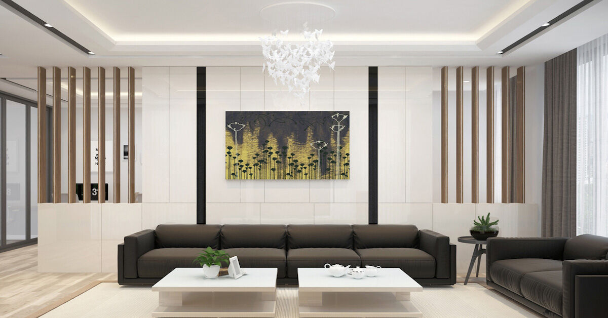 Top 3 đơn vị thiết kế nội thất phòng khách đẹp hàng đầu hiện nay