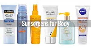 Top 3 kem chống nắng body tốt nhất hiện nay