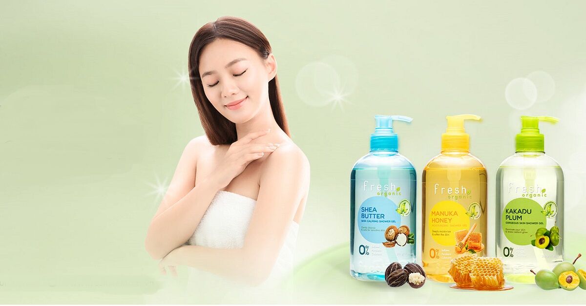 Top 3 loại sữa tắm trắng da organic giúp da láng mịn, sáng hồng tự nhiên
