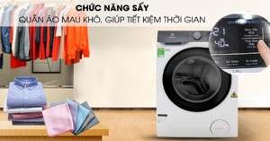 Top 3 máy giặt có sấy Electrolux 8kg inverter hiện đại
