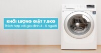 Top 3 máy giặt cửa ngang Electrolux dưới 7 triệu đồng