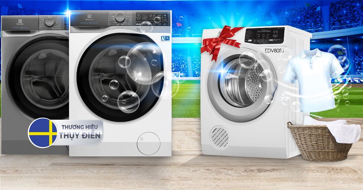 Top 3 máy giặt cửa ngang Electrolux 10kg đáng mua 2023