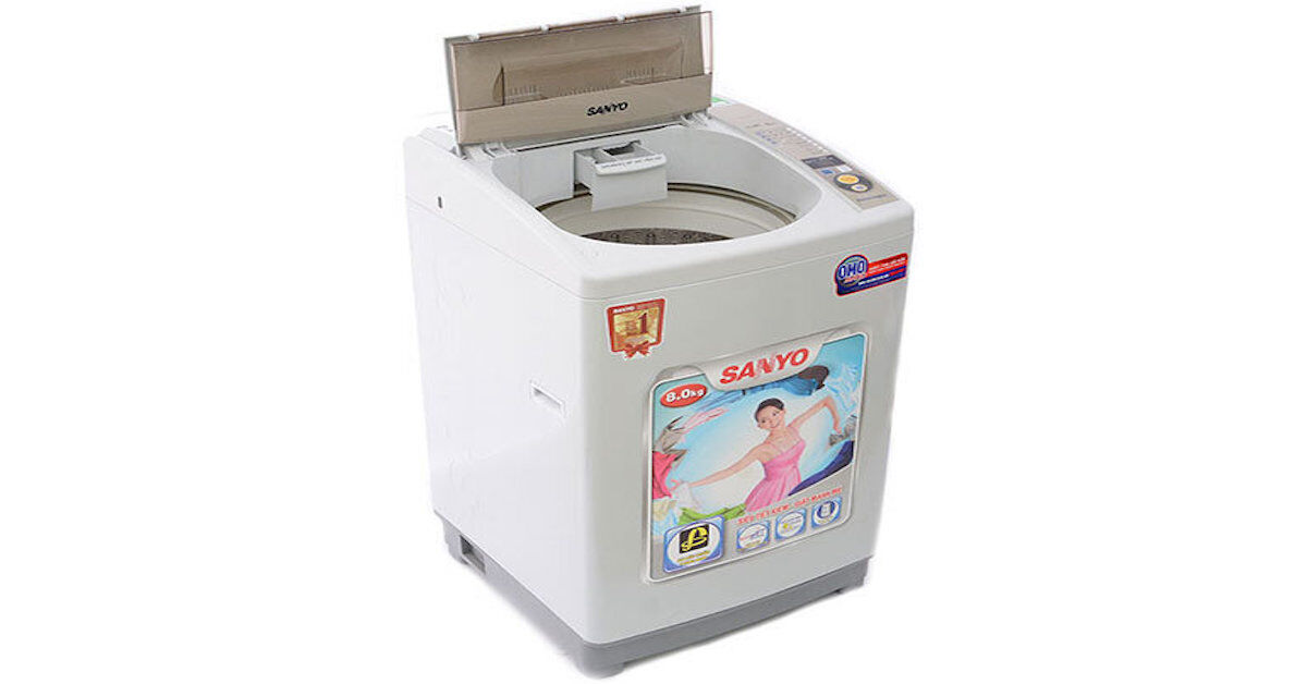 Top 3 máy giặt Sanyo tốt được tin dùng nhất
