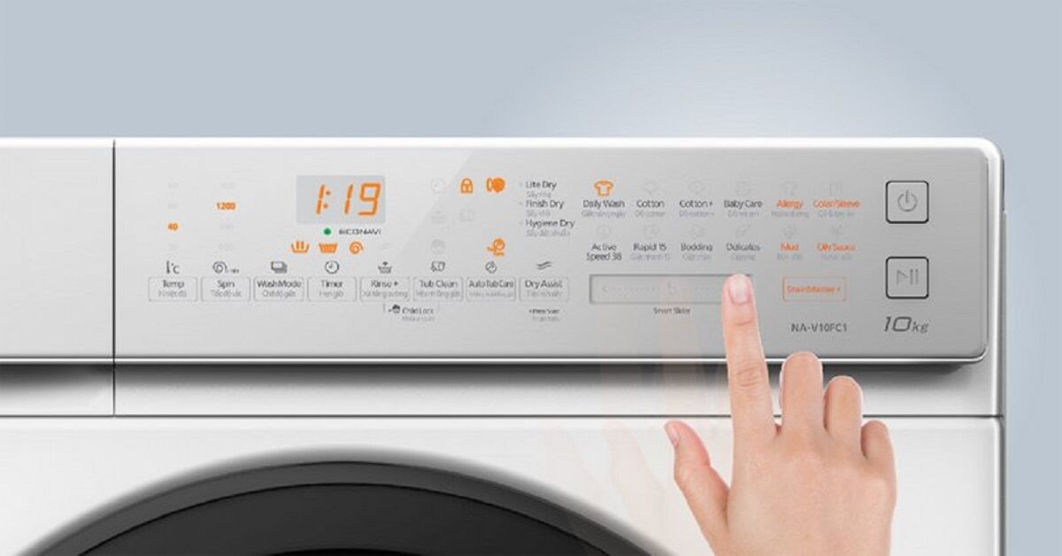 Top 3 máy giặt sấy Panasonic 10kg được người dùng tin tưởng lựa chọn