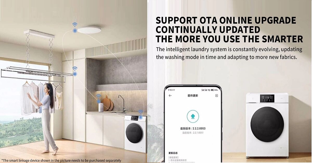 Top 3 máy giặt sấy Xiaomi 10kg sấy 6 - 7kg đáng mua nhất hiện nay