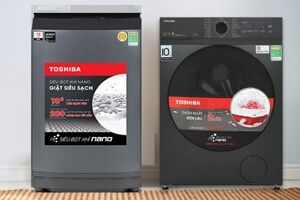 TOP 3 máy giặt Toshiba Inverter 13 kg chất lượng tốt, đáng mua hiện nay