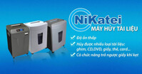 Top 3 máy hủy tài liệu Nikatei công nghệ Nhật hiện đại nhất