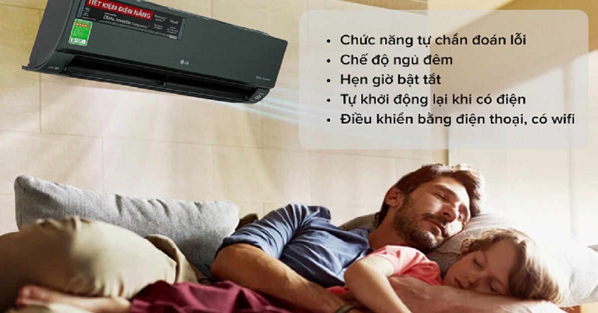 Top 3 máy lạnh LG 1.5 HP model 2022 đáng mua nhất