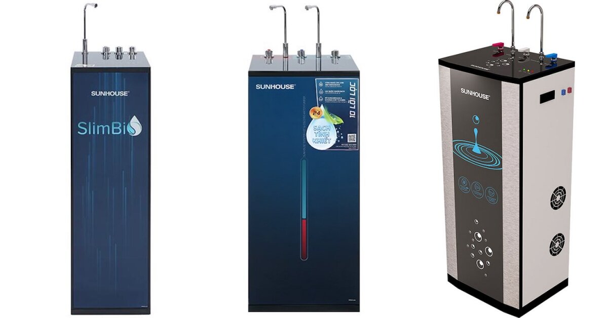 Top 3 máy lọc nước nóng lạnh Sunhouse đáng mua nhất 2023